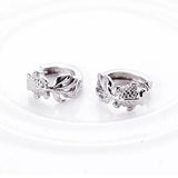 925 Silver Little Fish Earrings for Girls