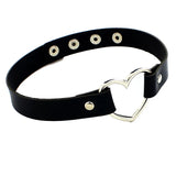 BAFEI Gothic Choker Leather Necklace Cosplay Party Collar Bondage Belt