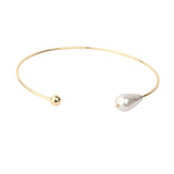 Two-tone Acrylic Pearl Necklace For Women Party