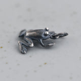 925 Silver 3D Eye Frog Pendant for Men Women- Thai Silver Jewelry