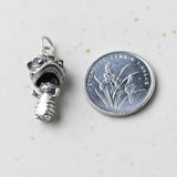 925 Silver Lion Dance Bracelet Pendant For Women Girl