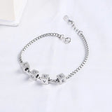 925 Silver LOVE Bracelet Vintage Temperament Jewelry Gift