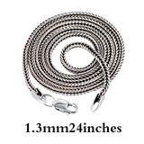 925 Sterling Silver Skull Pendant Necklace Accessory