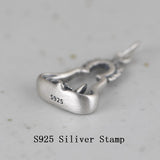 925 Silver Buddha Meditate Pendant Necklace Religious Buddhism Jewelry