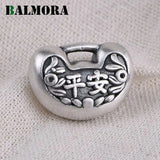 Thai Silver Safe & Lucky Ingot Pendant with Chain for Children