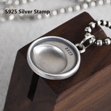 925 Silver Cat Pendant Thai Charm Jewelry Gift