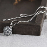 925 Silver Cat Pendant Thai Charm Jewelry Gift