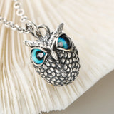 925 Silver 3D Eye Qwl Pendant Jewelry Gift