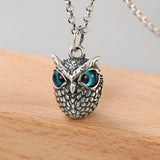 925 Silver 3D Eye Qwl Pendant Jewelry Gift