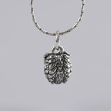 925 Silver 3D Owl Pendant Women Gril Retro Punk Animal Jewelry