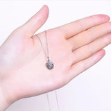 925 Silver 3D Owl Pendant Women Gril Retro Punk Animal Jewelry