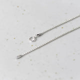 925 Silver Chain Choker Necklace Silver Beads Pendant Jewelry Gift