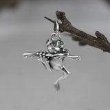 925 Silver Frog Pendant Unisex Thai Silver Jewelry