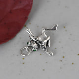 925 Silver Frog Pendant Unisex Thai Silver Jewelry