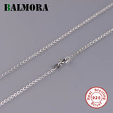 925 Silver Link Chains Necklaces 2mm 18-30 Inches