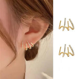 S925 Silver Crystal Earrings Dangler for Women