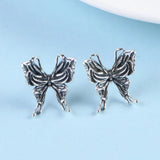 S925 Butterfly Earring For Women Girls, 3D Design, Dangler Jewelry Gift