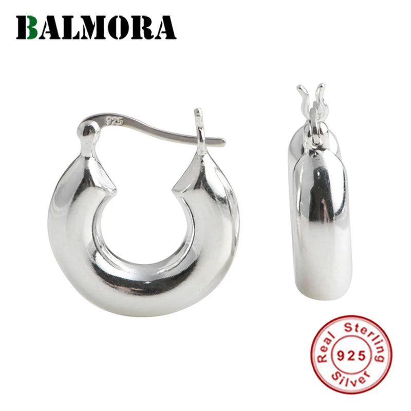 S925 Geometric U-shaped Earrings for Women - Dangle Daily Jewelry Gift