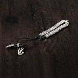 Vajra 6-Word Sutra Alloy Bracelet Thai Silver Vintage Jewelry