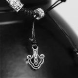 Vajra 6-Word Sutra Alloy Bracelet Thai Silver Vintage Jewelry