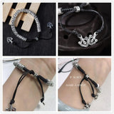 Vajra 6-Word Sutra Alloy Bracelet Thai Silver Vintage Jewelry