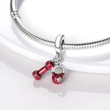 BAMELA 925 Silver Sport Charms for Bracelet DIY Jewelry