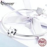 925 Sterling Silver Schnauzer Dog Charm Bead for Bracelets & Necklaces