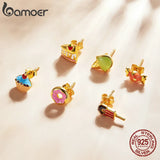 925 Sterling Silver Summer Dessert Icecream Earrings Cup Cake Candy Earrings