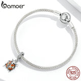 925 Silver Ladybug Pendant for Bracelet or Necklace