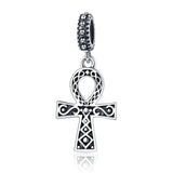 925 Sterling Silver Lucky Holy Guarding Pendant Charms for Bracelets Necklace
