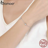 925 Silver Star Moon CZ Bracelet & Bangles for Women