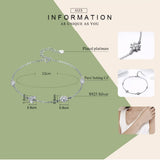 925 Silver Star Moon CZ Bracelet & Bangles for Women