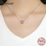 925 Sterling Silver Flower CZ Charm Beads for Bracelets