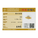 925 Silver Crystal Bee Charms for Women DIY Jewelry