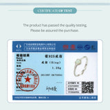 Luminous Heart Signet Ring Platinum Plated Promise Birthday Gift