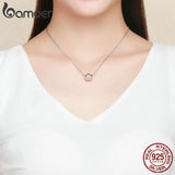 925 Silver CZ Flower Buds Charm Bead for Necklaces SCC922