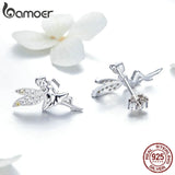 925 Silver Fairy Elf Stud Earrings BSE046