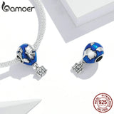 925 Silver Colorful Charms for Bracelet & Bangle Fine Jewelry