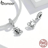 925 Silver Colorful Charms for Bracelet & Bangle Fine Jewelry