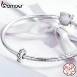 Silver 925 CZ Infinity Love Charm Bracelet Tibetan Silver Jewelry