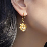 925 Sterling Silver Bohemian Hoop Earring Wedding Gift
