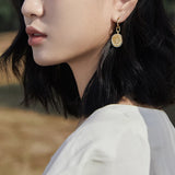 925 Sterling Silver Bohemian Hoop Earring Wedding Gift