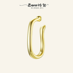925 Silver Statement Ear Clip Beach Party Earring