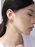 925 Silver Butterfly Stud Earrings Animal Ear Studs