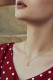 925 Silver Mouse&Fish Necklace Women Plated Pendant Bead Necklaces