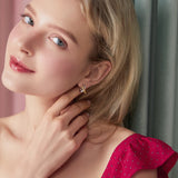 925 Silver Geometric Rivet Ear Buckles for Women | DIY Half-Hoop Earrings
