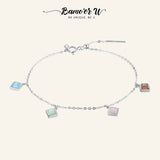 925 Silver Opal Stones Bracelet for Women