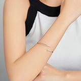 925 Silver Snake Bangle Bracelet Spirit Snake Jewelry Gift for Women SCB206