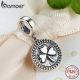 Vintage 925 Sterling Silver Clover Pendant for DIY Jewelry Making SCC039