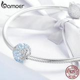 Winter Collection 925 Sterling Silver Snowflake CZ Charms for Bracelets